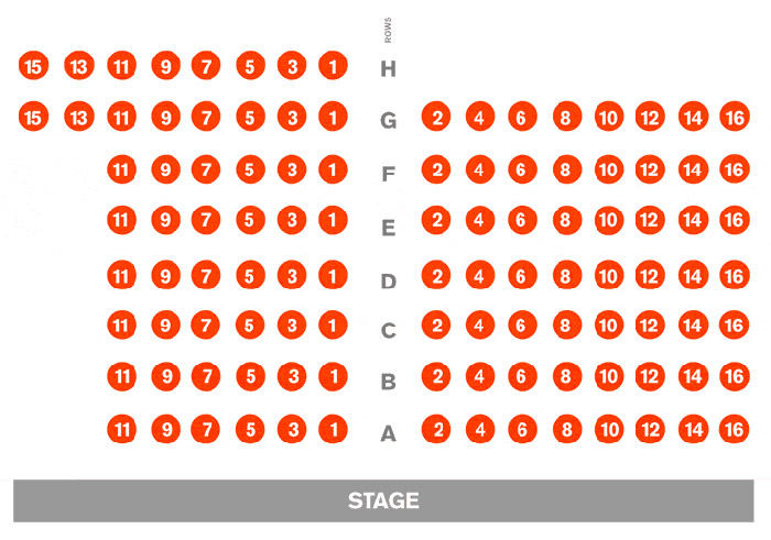 Westside Theater Seating Chart