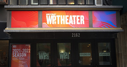 photo of the WP Theater Marquee